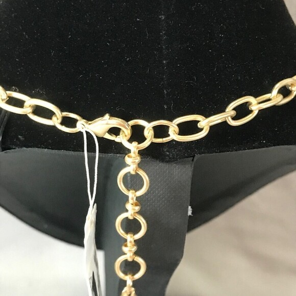 Lucky Brand Gold Tone Chain Fashion Necklace - Picture 4 of 4